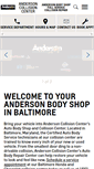 Mobile Screenshot of andersonofbaltimore.com